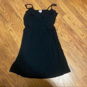 black tank top dress